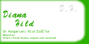 diana hild business card